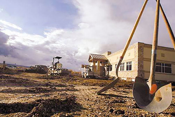 Breaking ground on the In Motion Therapy building in Montrose