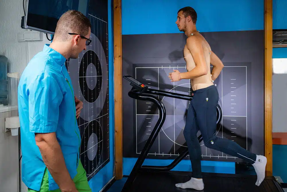 Running Analysis Test at a In Motion Therapy